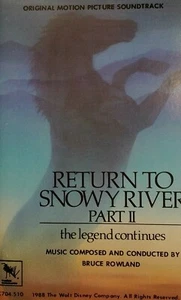 Disney Return Snowy River 2 Original Soundtrack Cassette Tape 1988 Rare Tested - Picture 1 of 9