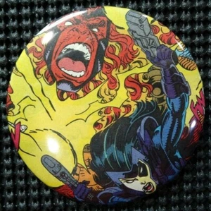 "DOMINO/X-FORCE" POP CULTURE 3" PINBACK/PIN-BACK COLLECTOR COMIC BUTTON (LOT B) - Bild 1 von 3