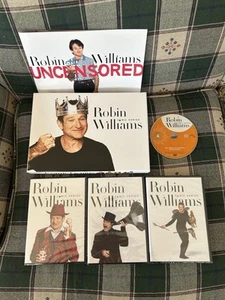 Robin Williams Comic Genius DVD Deluxe Box Set Time Life 2,3,4 Buch 19/22 Discs - Bild 1 von 4
