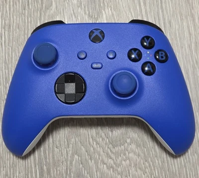 Genuine Microsoft Xbox Series XS Wireless Controller - Shock Blue - Used - Image 1 of 4