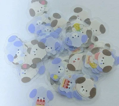 Animals Sticker Random 1 piece, 10 designs 10 pieces, Made in Japan - Image 1 of 4