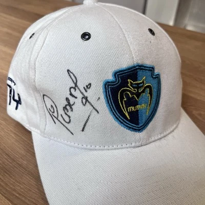 Vintage Carlos Valderrama Signed Tampa Bay Mutiny MLS Soccer Adjustable Hat Nike - Image 1 of 4