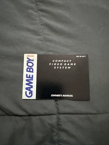 Sistema de videojuegos compacto Game Boy folleto de instrucciones manual del propietario solamente - Imagen 1 de 3