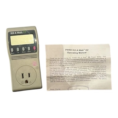 Kill A Watt EZ P3 Power Electricity Usage Monitor Analyzer Meter P4460 - Image 1 of 3