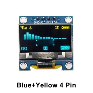 Easy to Use 0 96in For OLED Display for Arduino Projects with I2C Support - Afbeelding 1 van 14