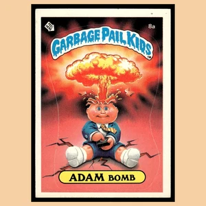 Adam Bomb #8A 1985 Topps OS1 Garbage Pail Kids EX - Picture 1 of 4