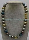 Genuine 10/12/14mm Multicolor South Sea Shell Pearl Necklace 16-56" AAA++