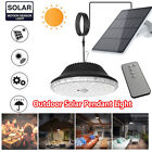 1/2/3/4X Head Solar Powered LED Pendant Light Garden with Remote Outdoor