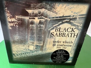 Under Wheels Of Confusion 1970-1987 Black Sabbath 4 CD Boxset w/ Booklet/Poster - Picture 1 of 14