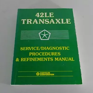 Manual De Taller / Diagnóstico Chrysler 42LE Transaxle 1993 - 1998 - Imagen 1 de 4