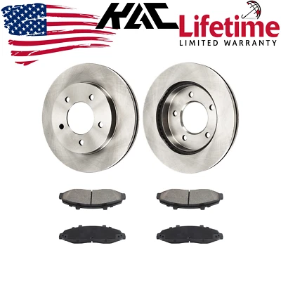 Rotores de freno delanteros + Kit pastillas de freno para Ford F-150 1997 1998-2003 54042 D679 Foto 1 de 4