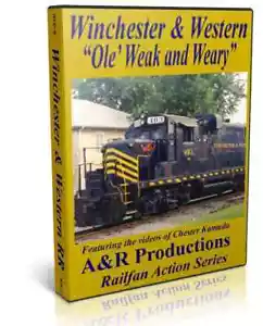 Winchester and Western RR - A&R Productions Train DVD Video - Imagen 1 de 1