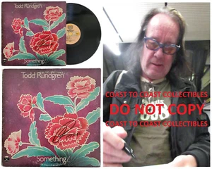 Todd Rundgren Signed Something Anything Album COA Exact Proof Autographed - Picture 1 of 4