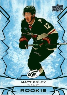 Matt Boldy Minnesota Wild 2022-23 Upper Deck Ice RC 106 - Image 1 of 2