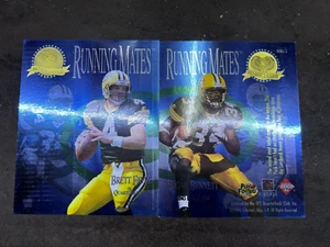 1996 President's Reserve Running Mates #RM13 Brett Favre, Bennett /2000 Lot of 2 - Picture 1 of 1