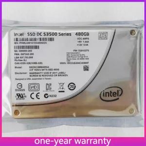 SSD DC S3500 New Intel 120GB 160GB 480GB 600GB 800GB 1.6TB 2.5" SATA SSD - Picture 1 of 12