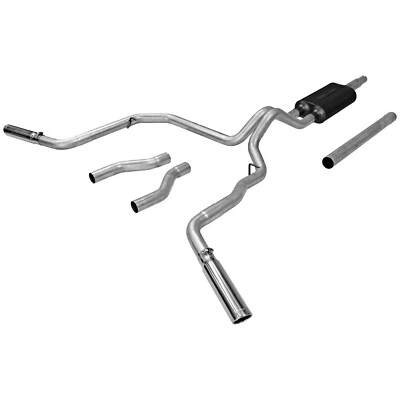 Flowmaster American Thunder Cat-Back Exhaust For 1987-1996 Ford F-150 V6/V8 Foto 1 de 3