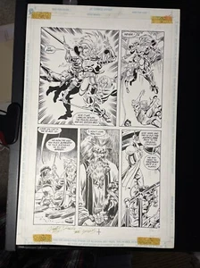 Comic Book Art Forgotten Realms DUNGEONS AND DRAGONS Storyboard Vintage DC MT - Bild 1 von 9