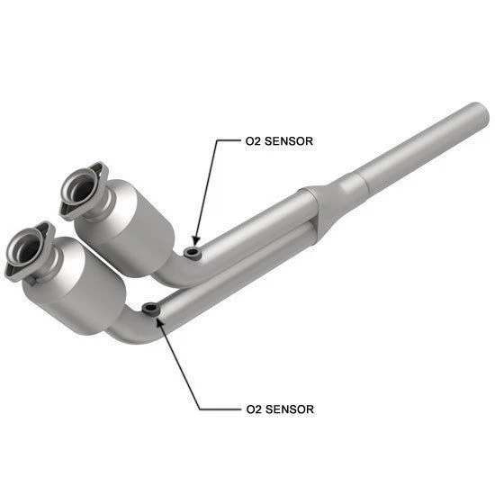 Magnaflow 23069 Front Direct-Fit Catalytic Converter for 1993-1996 Jaguar XJS - Image 1 of 1