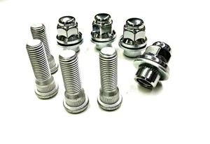 4x LEXUS IS200 IS220 IS250 LS430 Borchie Ruota BULLONE e DADI Lug UK - Foto 1 di 1