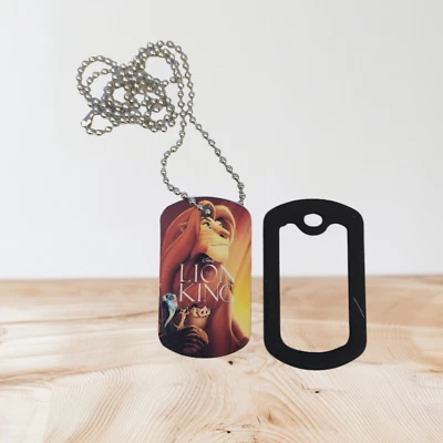 Etiquetas de identificación de películas, música y dibujos animados. Disney, Eminem, Pink Floyd y más. Envío gratuito Foto 1 de 4