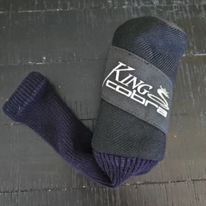 KING COBRA 1 FAIRWAY WOOD Golf Club HEAD COVER -Black, Sock Type - Picture 1 of 7