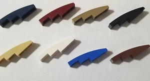 LEGO 1x4 Slope Curved Part 11153 / 61678 (You Choose the Color) - Picture 1 of 10