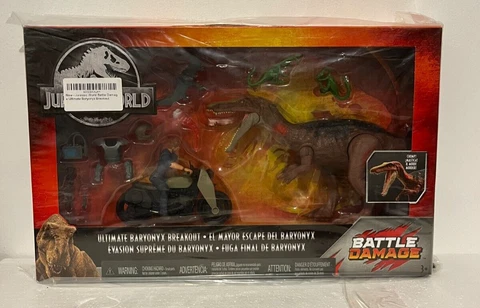 Jurassic World Ultimate Baryonyx Breakout Cover