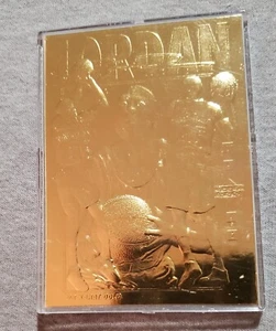 Michael Jordan 22k Goldkarten Und 23k Goldkarten. 4 Karten ICH HABE EINE SCHÖNE BOX. - Bild 1 von 7