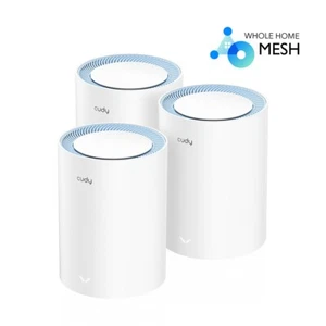Cudy M1200 3-Pack | AC1200 Wireless Dual Band Whole Home Mesh Wi-Fi System - Picture 1 of 8