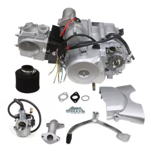 125cc 4-Stroke Engine Motor Semi-Auto Electric Start Reverse For ATV Quad Buggy - Foto 1 di 12
