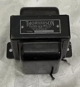 THORDARSON TRANSFORMER CHOKE TYPE -17C00 B - Picture 1 of 7