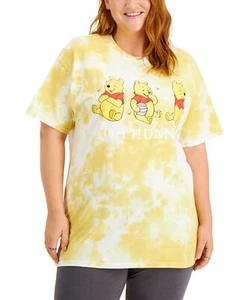 Love Tribe Women's Plus Trendy Tie-Dyed Cotton Graphic Print T-Shirt (3X, Honey) - Picture 1 of 3