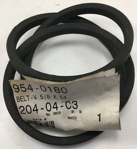 Genuine MTD 954-0180, 754-0180 V-Belt 5/8" X 54" - Picture 1 of 3