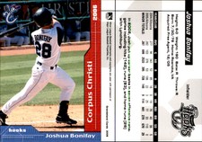 Joshua Bonifay 2006 Grandstand Corpus Christi Hooks #25 Card *AutographDen*