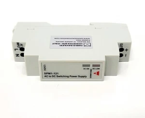Fuente de alimentación conmutada de CA a CC con riel Carlo Gavazzi SPM1-121 DIN ~ NUEVO 12VDC - Imagen 1 de 5