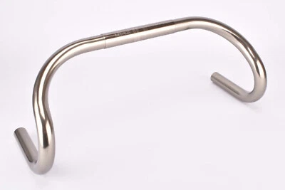 NOS Litech Titanium grey anodized single grooved Aluminum Handlebar 43cm 25.4mm - Bild 1 von 4