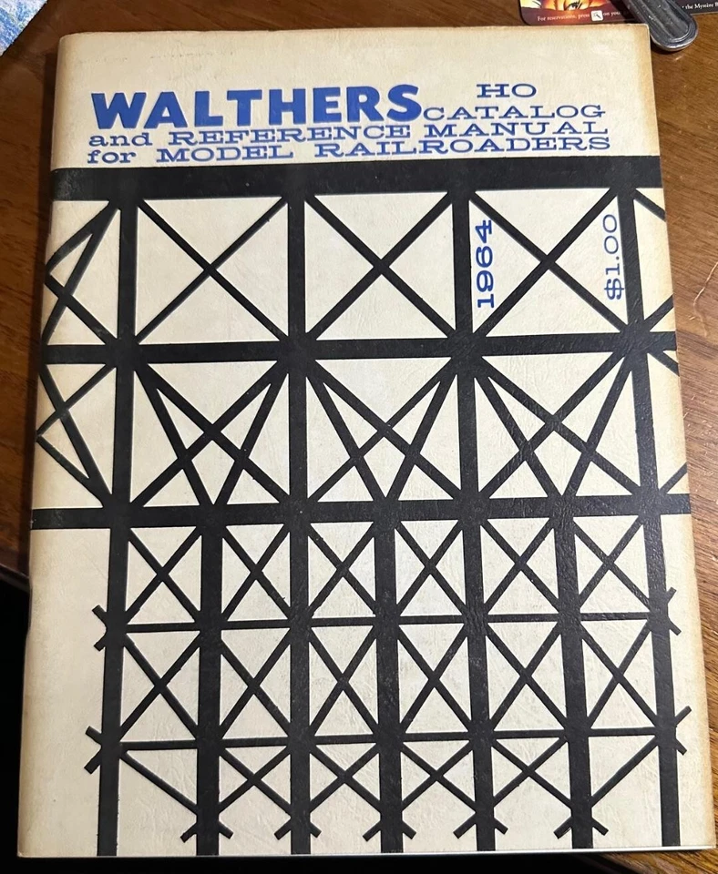 Catálogo libro de referencia de modelismo ferroviario edición 1964 Walthers escala HO Foto 1 de 4