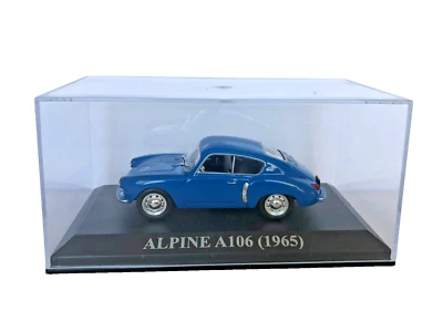 Auto Alpine A 106 Coupé Blu 1965 1/43 Ixo Altaya - Immagine 1 di 4