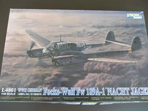 Modell der Fw-189A "Nachtjäger" von Grreat Wall Hobbymit Eduard-Zubehör - Bild 1 von 4