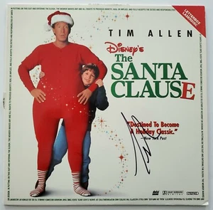 Tim Allen Signed The Santa Clause Laserdisc Actor Home Improvement Stand Up RAD - Picture 1 of 1
