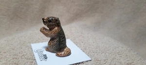 LITTLE CRITTERZ Yellow Bellied Marmot "Chuck" Mini Figurine New FREE SHIP LC112 - Picture 1 of 7
