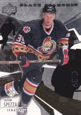 03/04 BLACK DIAMOND..JASON SPEZZA..CARD # 28..SENATORS..FREE COMBINED SHIP