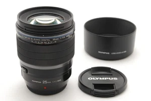 【MINT-】OLYMPUS M.ZUIKO DIGITAL 25mm f/1.2 ED PRO Lens Black From JAPAN - Picture 1 of 12