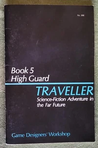 GDW Game Designers Workshop: Traveller Book 5, High Guard No. 308 VG - Imagen 1 de 8