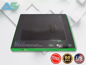 🐍 Alfombrilla de ratón para juegos de vidrio templado Razer Atlas 450 X 400 mm (17,72" x 15,75") 🐍 - Imagen 1 de 4