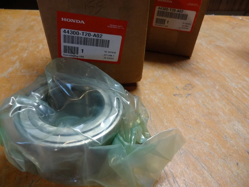 NUEVO Cojinete de rueda delantera genuino Honda civic 2022 2023 2024 44300-T20-A02 Foto 1 de 1