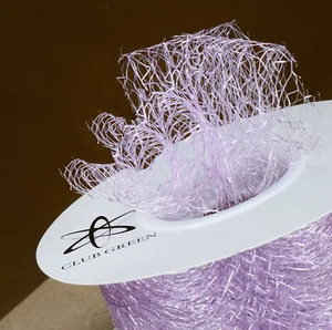 LILAC PURPLE SPIDER WEB NET RIBBON 35mm x 20M wedding party venue decoration - Picture 1 of 1