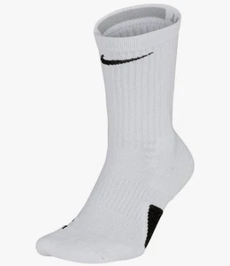 Nike Elite Basketball Dri Fit Crew-Socken weiß schwarz Large 8-12 SX7622 100 - Bild 1 von 4