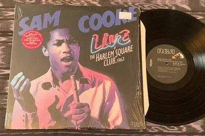 LP Near Mint Sam Cooke Live At The Harlem Square Club, 1963 shrink hype sticker - Image 1 of 2